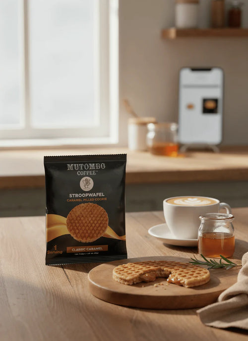 Mutombo Coffee Stroopwafel Cookies