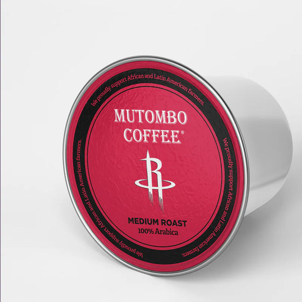 Mutombo Coffee x Houston Rockets Co-brandded