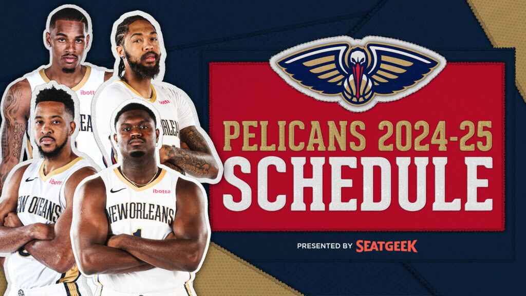 Pelicans announce 2024-25 regular season schedule